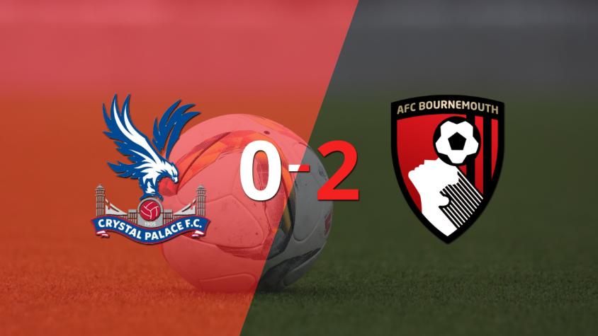 Victoria de 2-0 en la visita de Bournemouth a Crystal Palace