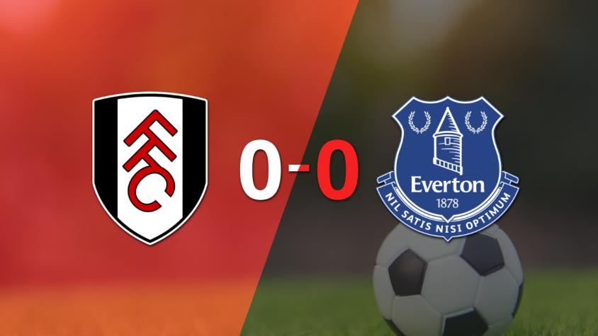 Fulham y Everton empataron sin goles