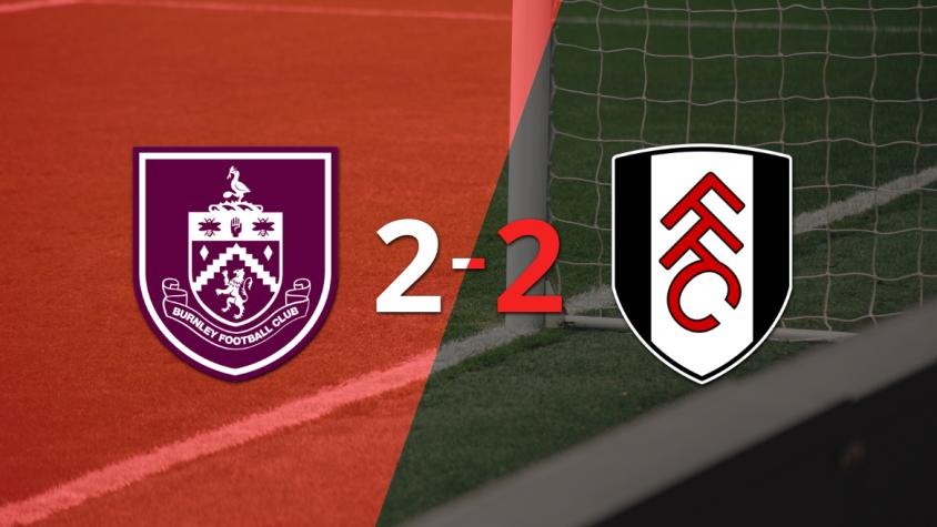Con doblete de David  Fofana, Burnley empató con Fulham 2-2