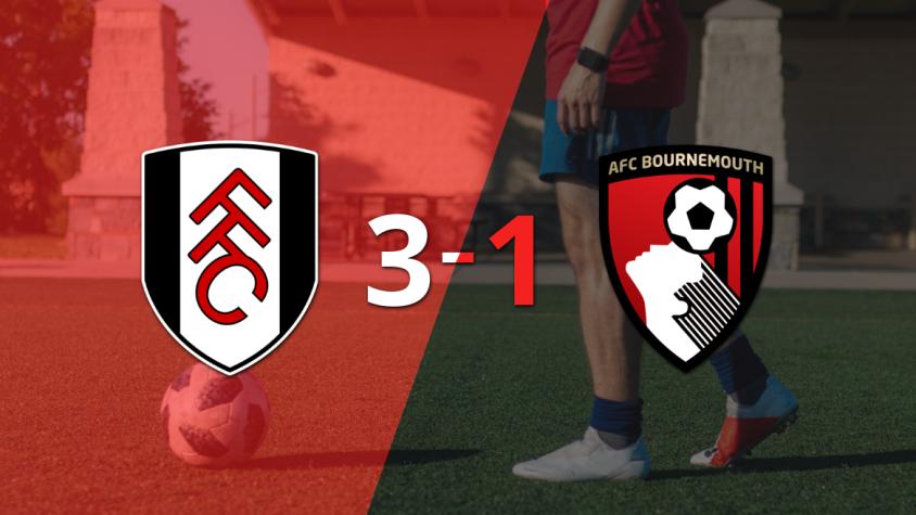 Rodrigo Muniz marca un doblete en la victoria 3-1 de Fulham ante Bournemouth