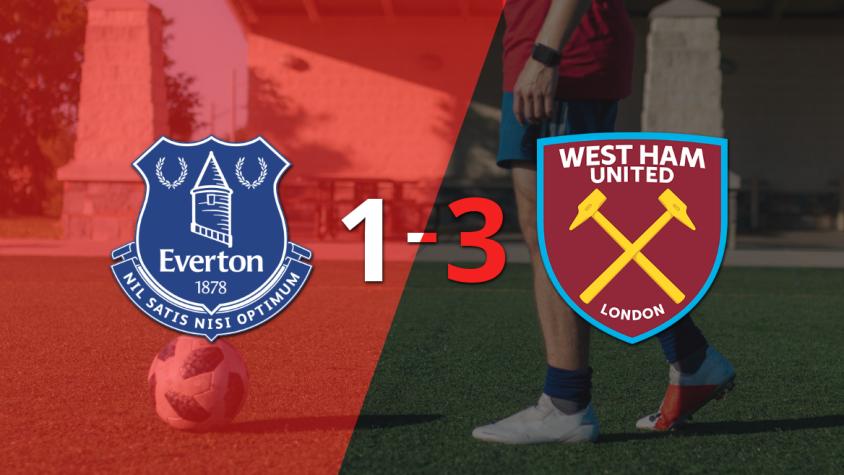 West Ham United logró una destacada actuación al conseguir una victoria por 3 a 1 ante Everton