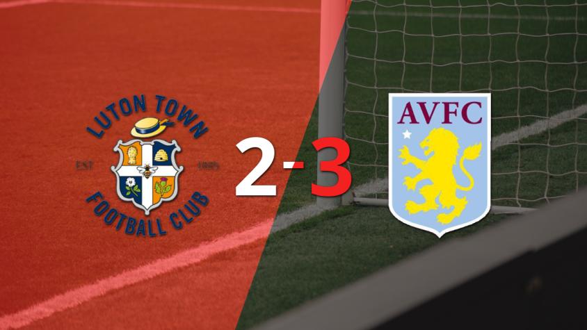 Aston Villa gana 3-2 a Luton Town con doblete de Ollie Watkins