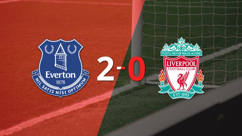 Everton se impuso 2-0 en el Derbi de Merseyside ante Liverpool