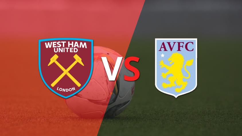 Aston Villa empató el partido ante West Ham United