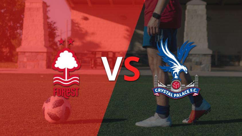 Nottingham Forest igualó el juego ante Crystal Palace
