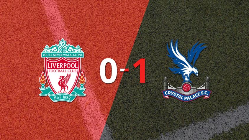 Con gol de Eberechi Eze, Crystal Palace se impuso 1 a 0 ante Liverpool