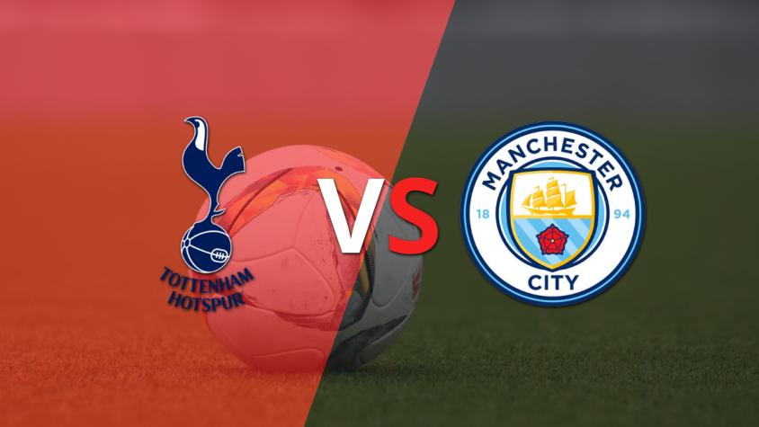 Comienza el juego entre Tottenham y Manchester City en el Tottenham Hotspur Stadium