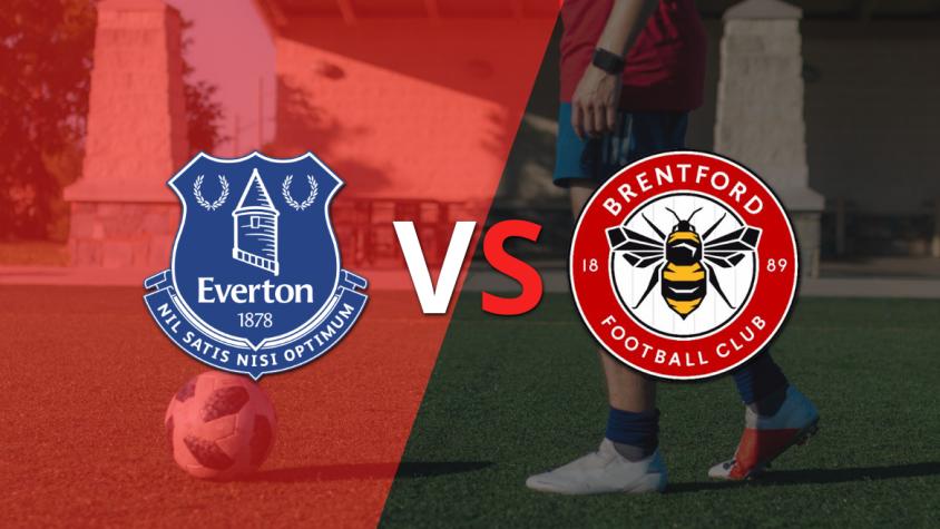 Empieza el partido entre Everton y Brentford