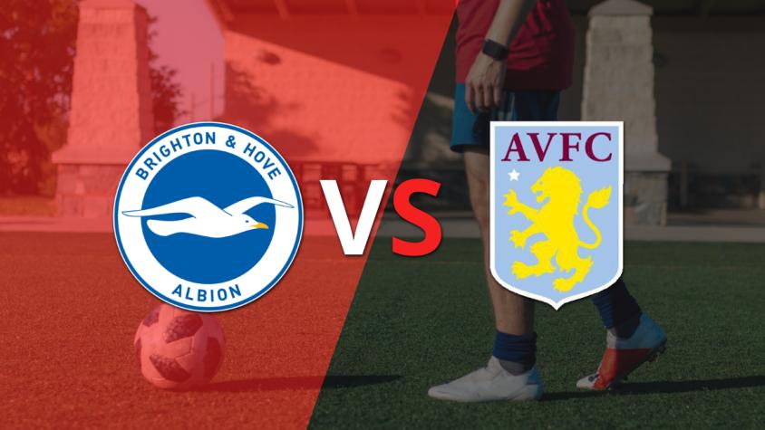 Empieza el partido entre Brighton and Hove y Aston Villa