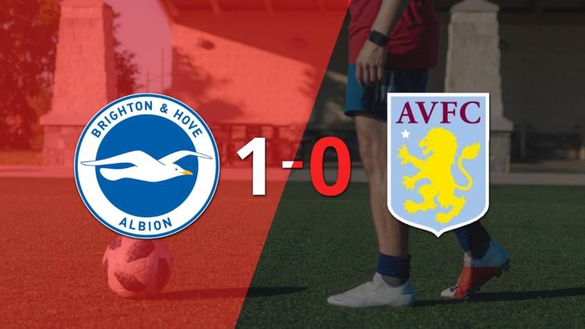 A Brighton and Hove le alcanzó con un gol para derrotar a Aston Villa en el estadio The Amex