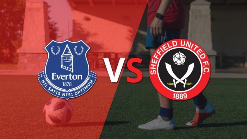 Empieza el partido entre Everton y Sheffield United