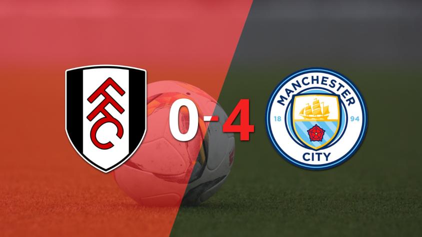 Josko Gvardiol anotó un doblete en la goleada 4-0 de Manchester City a Fulham