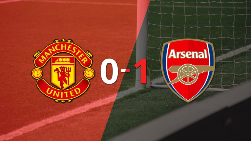 Leandro Trossard le dio la victoria a Arsenal ante Manchester United
