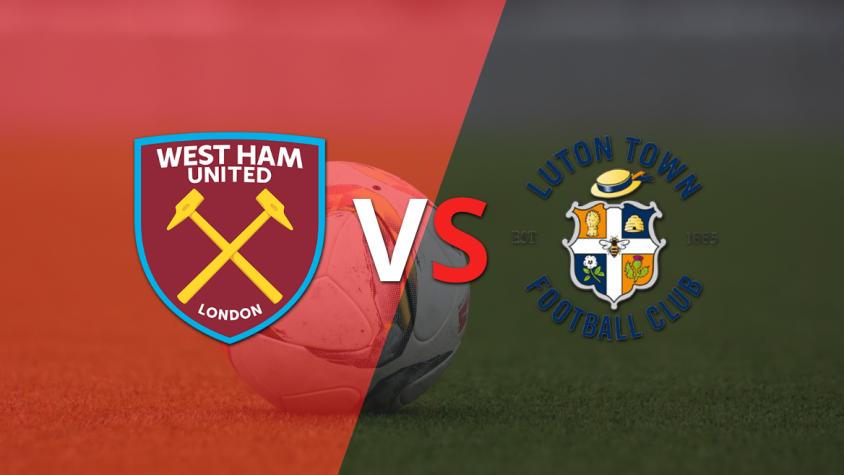 En el London Stadium, West Ham United empató el partido ante Luton Town