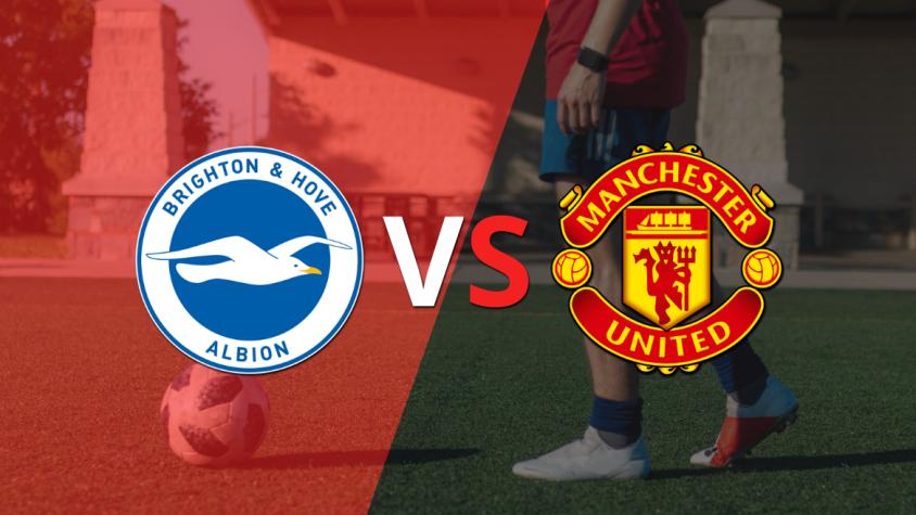 Empieza el partido entre Brighton and Hove y Manchester United
