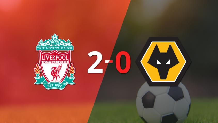 Liverpool dominó a Wolverhampton con un 2-0 en un partido electrizante 