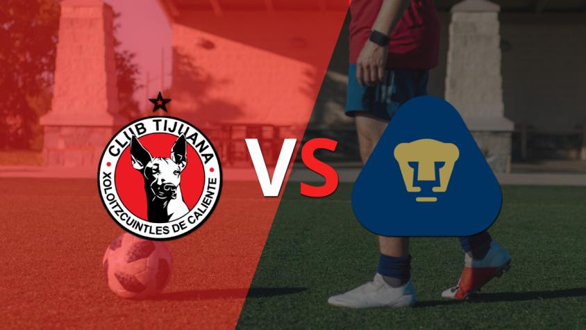 Tijuana y Pumas UNAM juegan su primer encuentro
