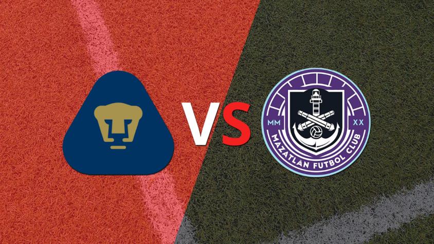 Pumas UNAM y Mazatlán se miden por la fecha 2