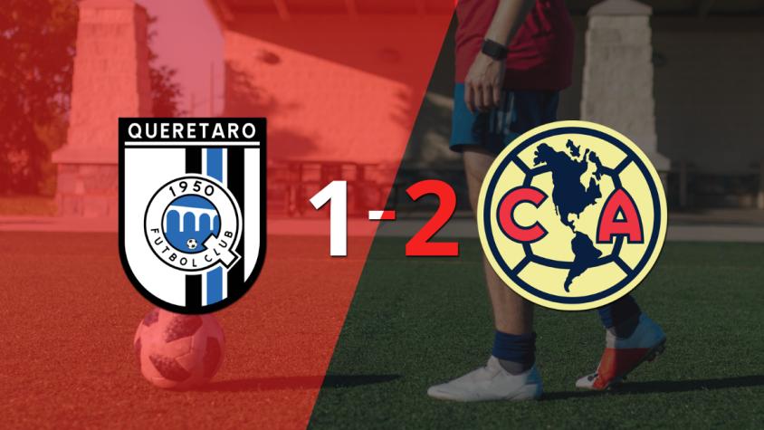 Club América superó 2-1 a Querétaro como visitante