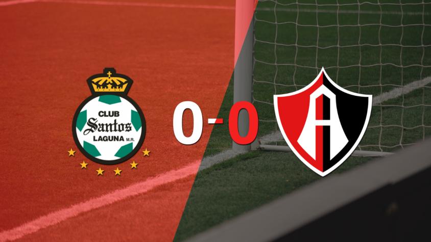Santos Laguna no pudo con Atlas y empataron sin goles
