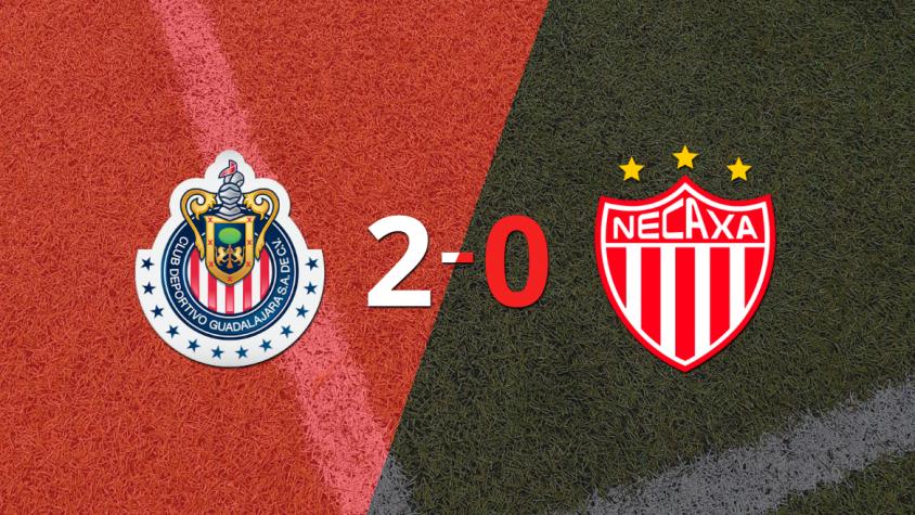 Necaxa cayó 2-0 en su visita a Chivas