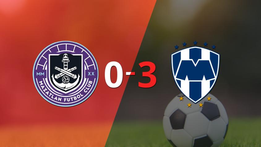 Doblete de Joao Rojas en la goleada de CF Monterrey frente a Mazatlán