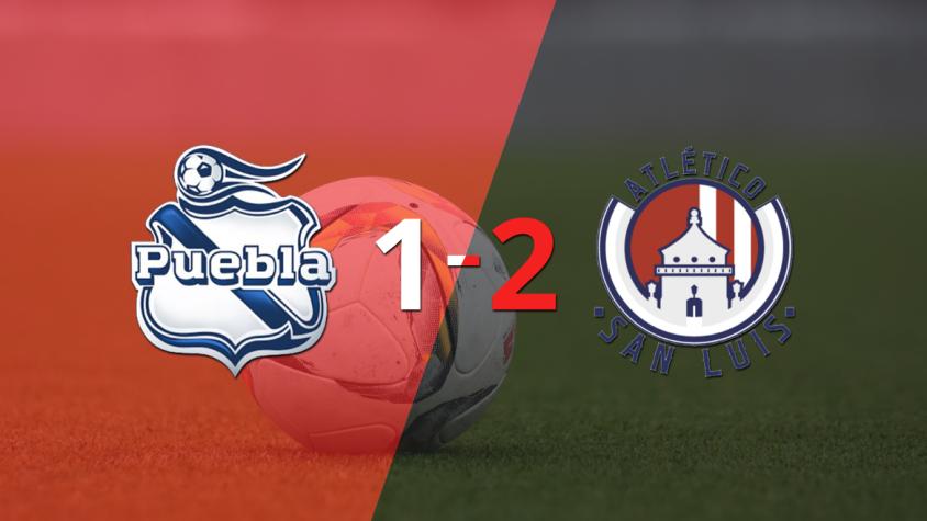Victoria apretada de Atl. de San Luis por 2-1 sobre Puebla