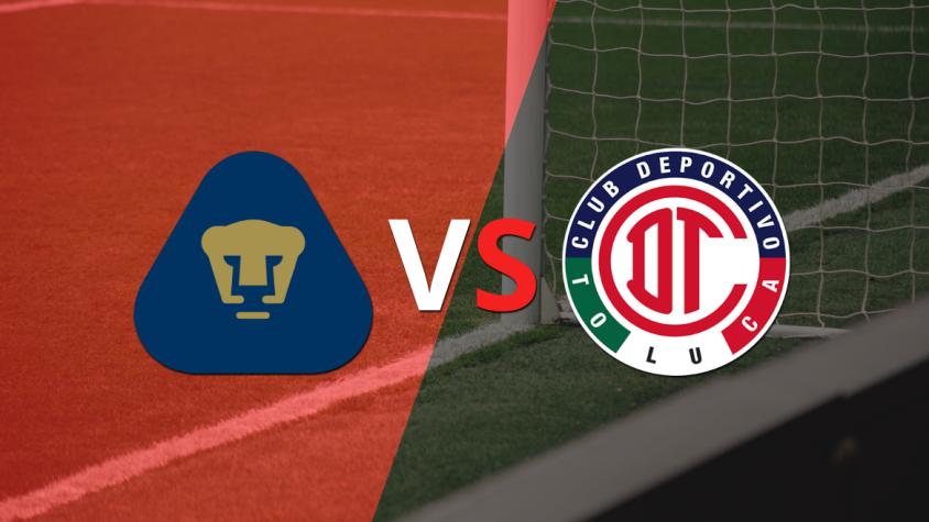 Se enfrentan Pumas UNAM y Toluca FC por la fecha 4