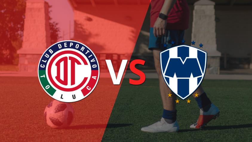 Por la fecha 5 se enfrentarán Toluca FC y CF Monterrey