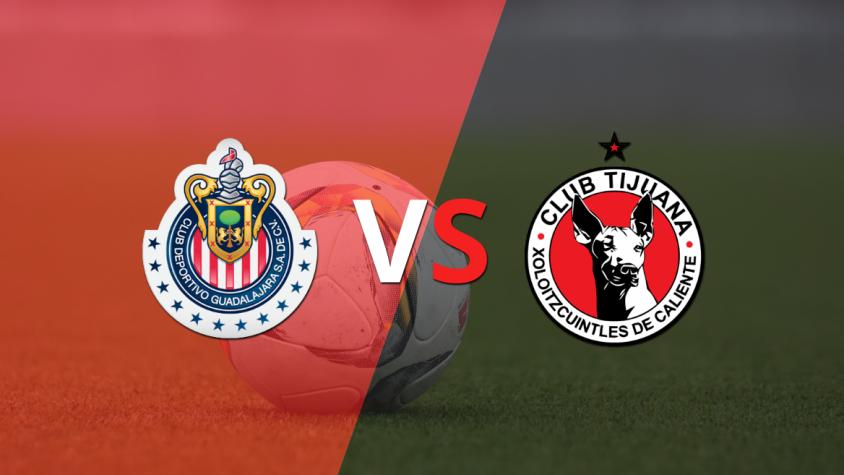 Chivas enfrenta a Tijuana para seguir en la punta