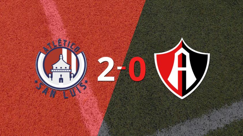 En su casa, Atl. de San Luis derrotó por 2-0 a Atlas