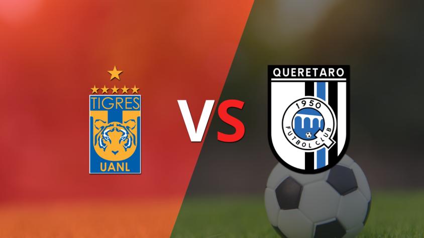 Tigres marca su superioridad ante Querétaro por 4 a 0