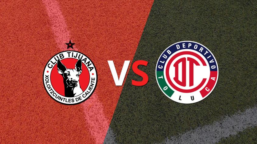 Tijuana y Toluca FC se miden por la fecha 8