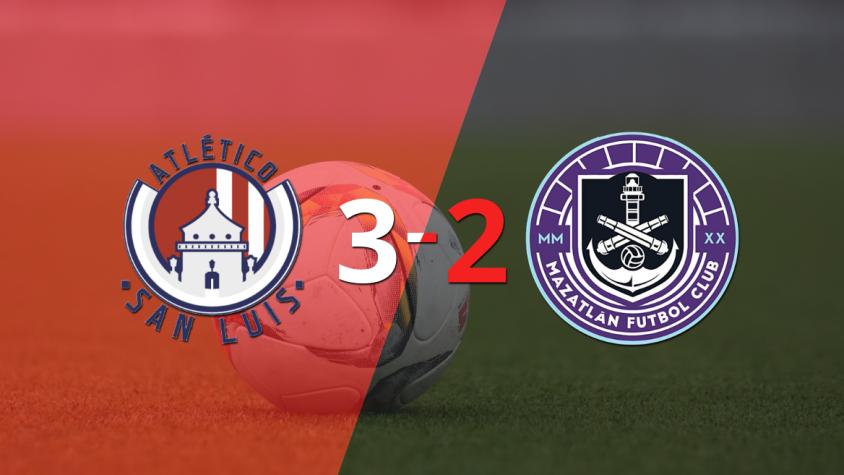 Derrota de Mazatlán ante Atl. de San Luis a pesar del doblete de Ake Loba
