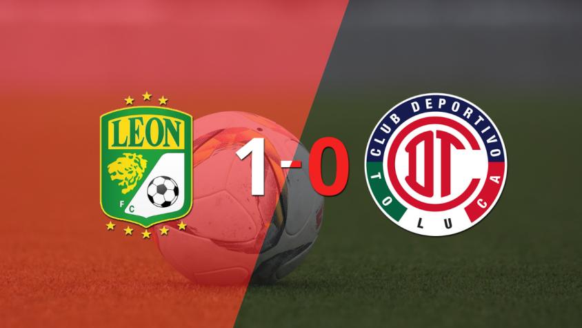 Apretada victoria de León frente a Toluca FC