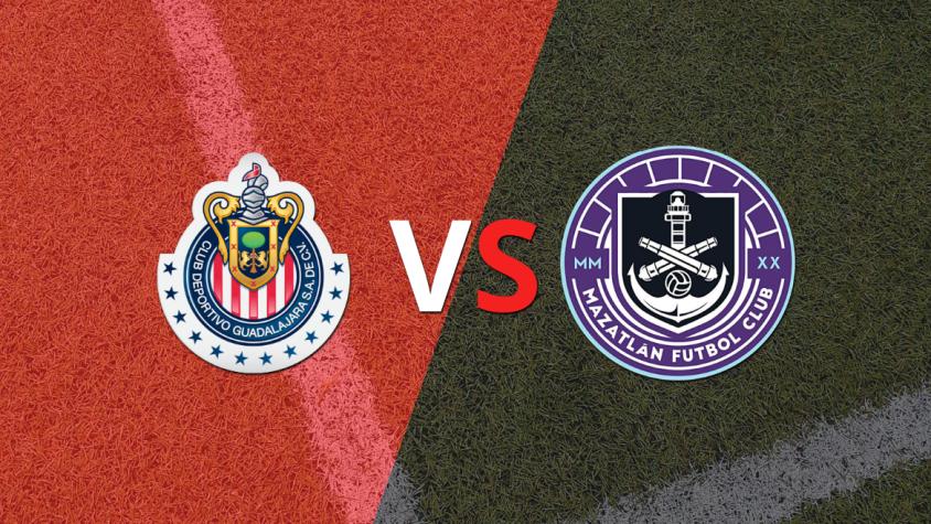 Mazatlán llega al complemento como ganador parcial por 2-0