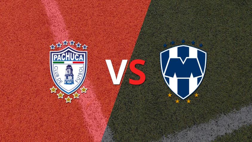 Se juega el segundo tiempo buscando el desempate entre Pachuca y CF Monterrey