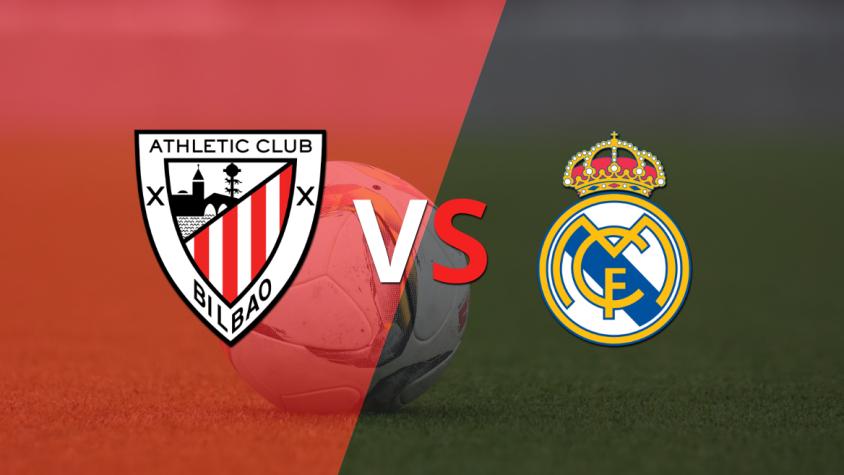 Athletic Bilbao y Real Madrid se disputan el primer juego del torneo