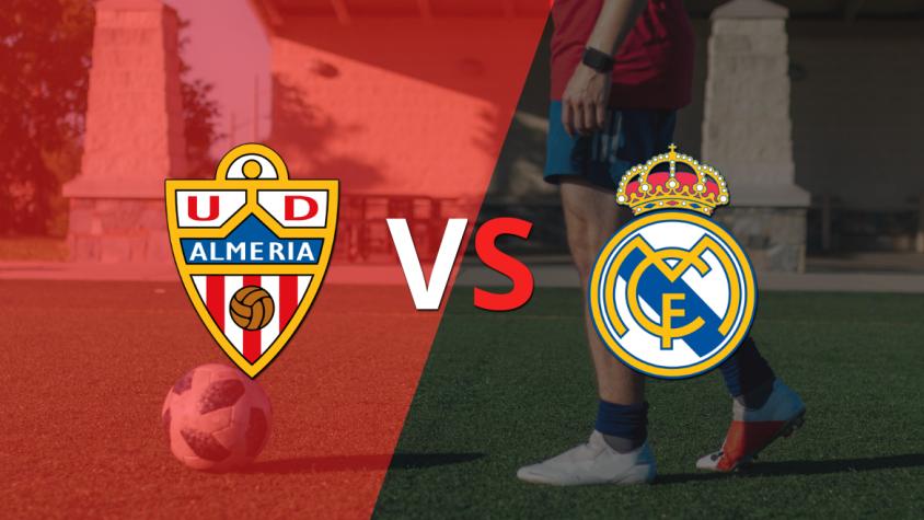 Por la fecha 2, Almería recibirá a Real Madrid