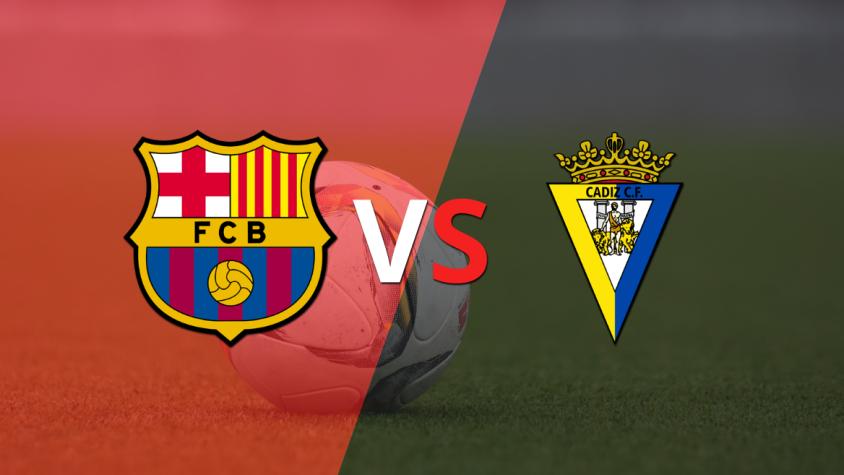 Barcelona se enfrentará ante Cádiz por la fecha 2