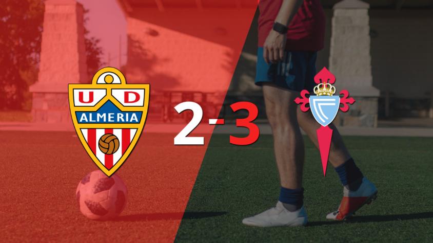 Muchas emociones en el triunfo de Celta sobre Almería