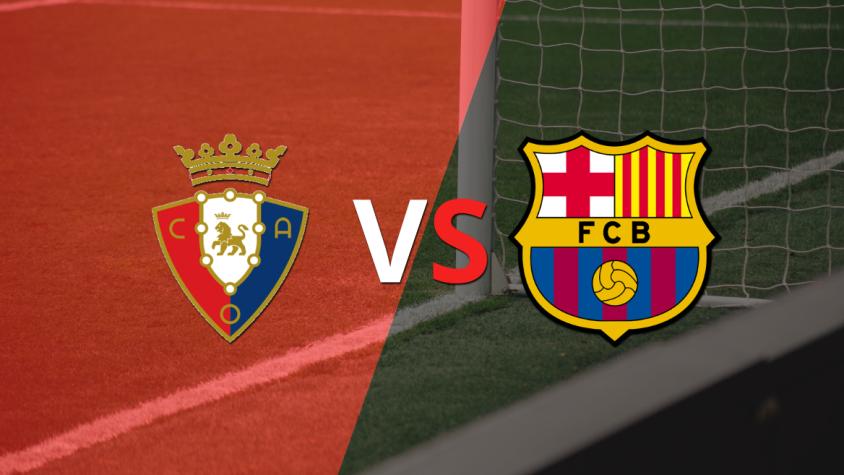 Osasuna y Barcelona se enfrentan en el cierre de la Fecha 4