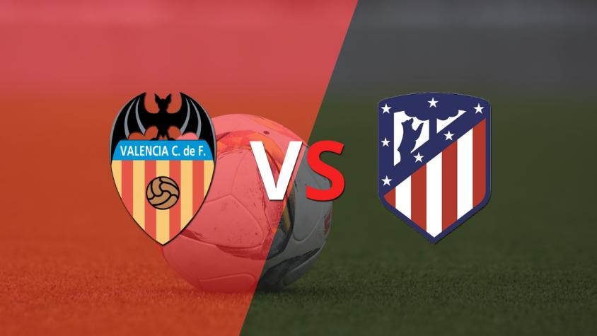 Atlético de Madrid visita a Valencia por la fecha 5