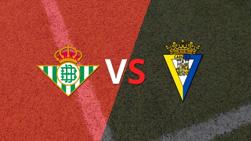 Betis se enfrenta ante la visita Cádiz por la fecha 6