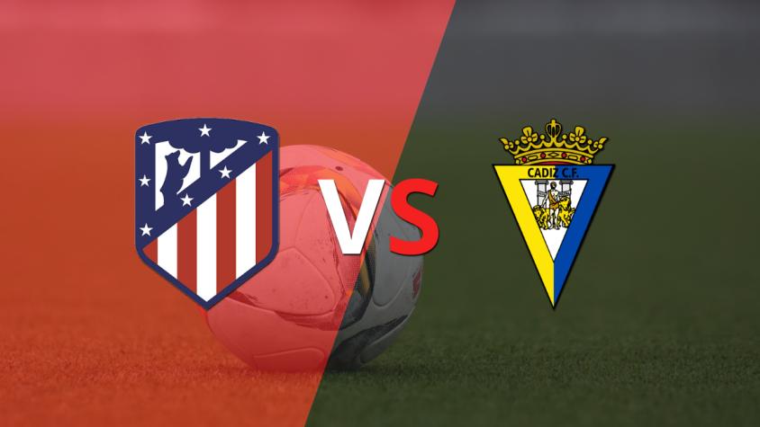 Atlético de Madrid se enfrentará ante Cádiz por la fecha 8