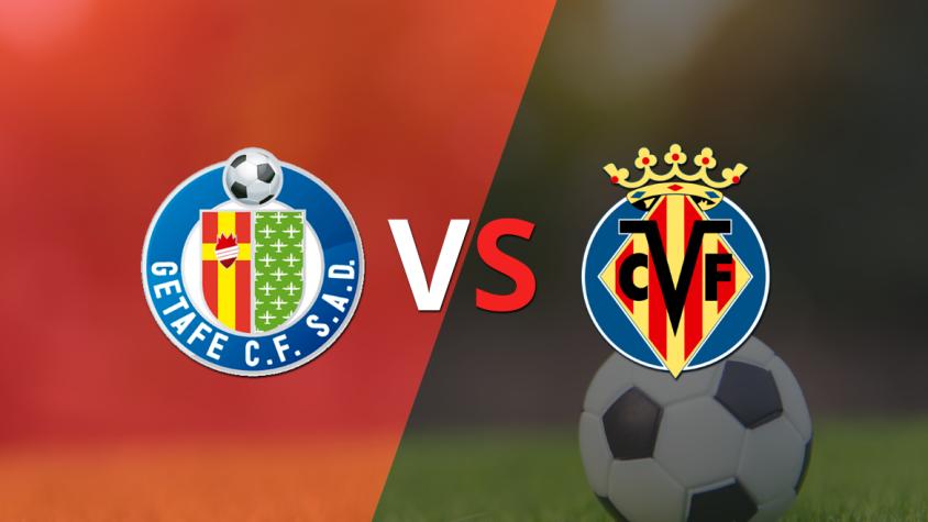 Getafe y Villarreal empatan sin goles en el inicio del segundo tiempo