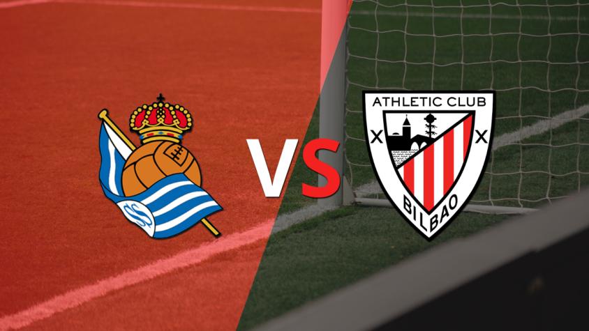 Real Sociedad sigue arriba por 2-0 ante Athletic Bilbao