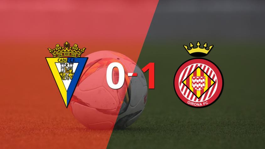 Girona se quedó con el triunfo en una difícil visita a Cádiz