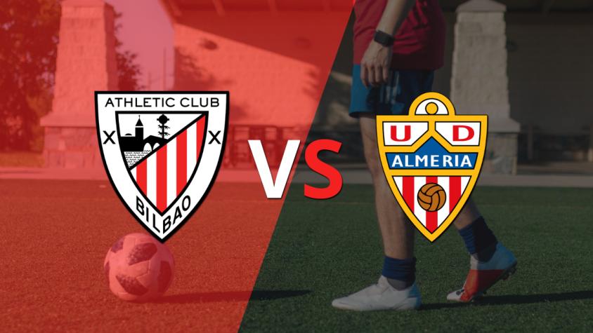 Almería enfrenta a Athletic Bilbao buscando salir del último puesto