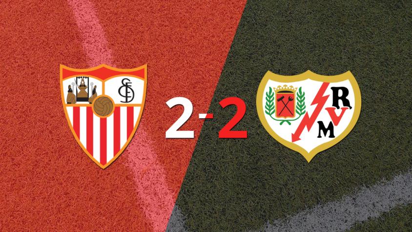 Sevilla y Rayo Vallecano firman un empate en dos